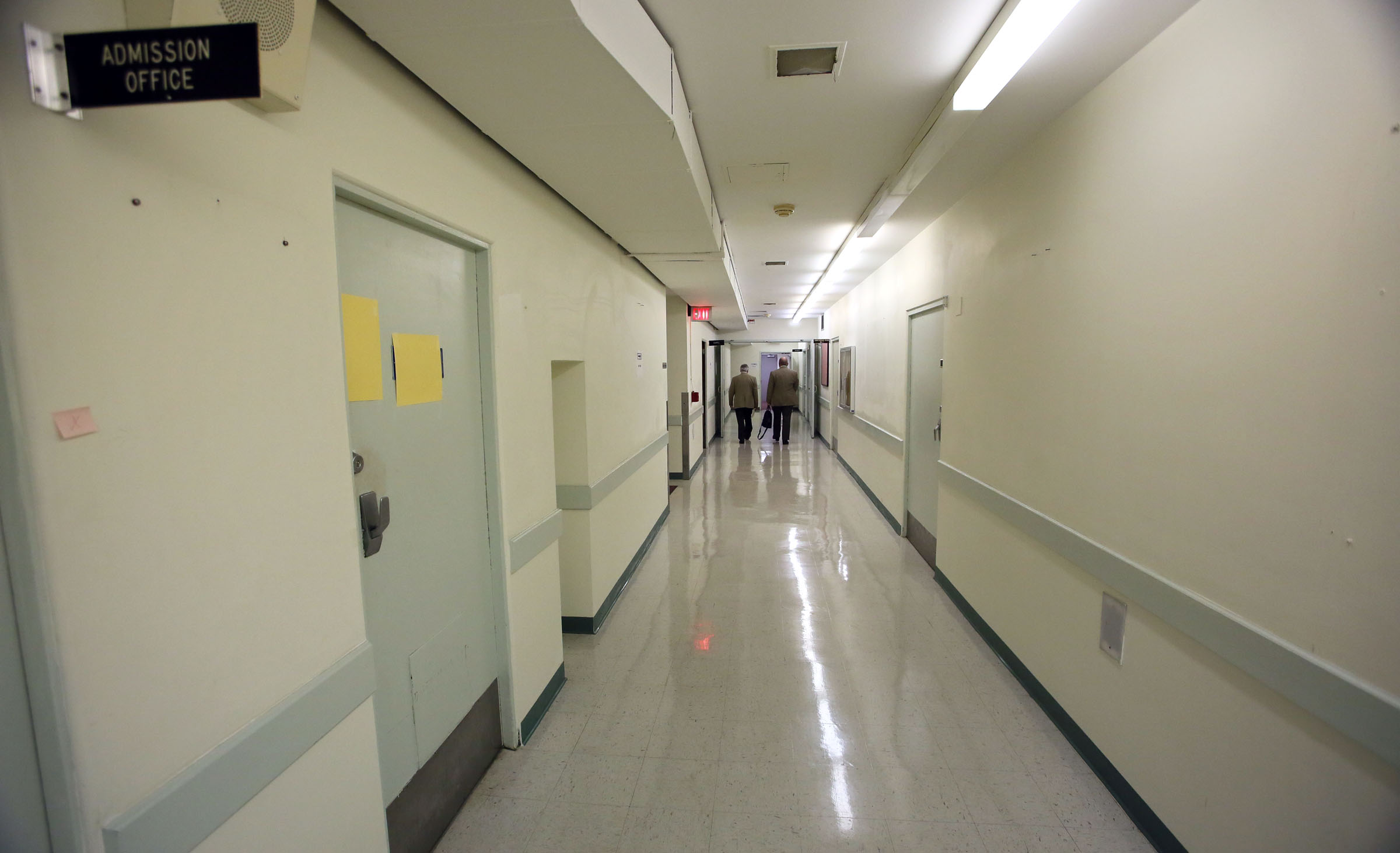 Inside the A.G. Holley State Hospital in Lantana as officials shut it down in October 2012. Despite a tuberculosis outbreak, state health officials pushed up the hospital’s sale date as part of cost cutting efforts.